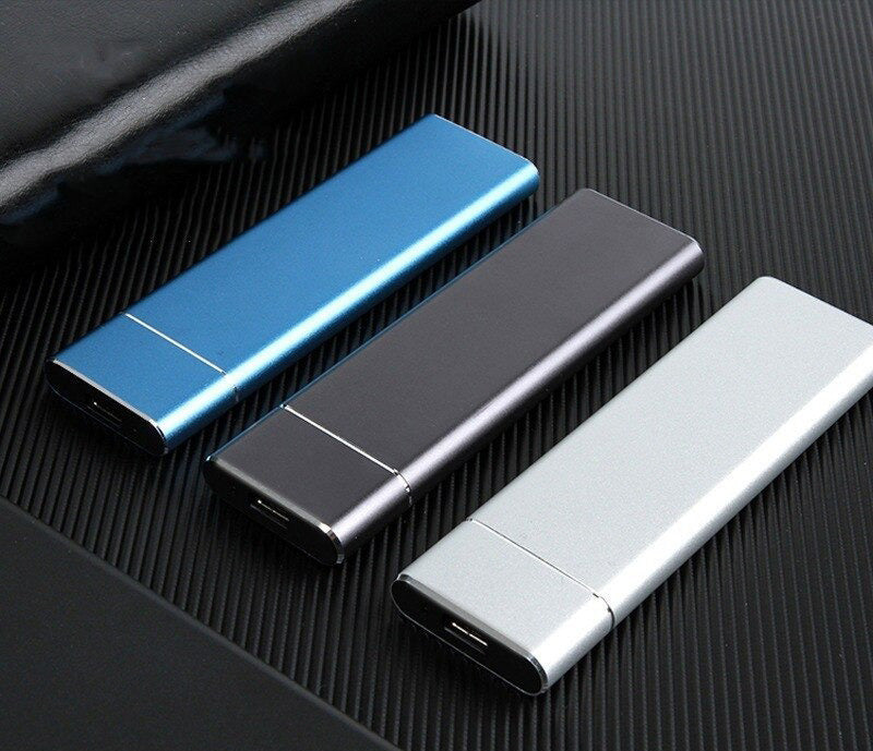 Disco duro SSD externo con USB 3.1 y diseño portátil