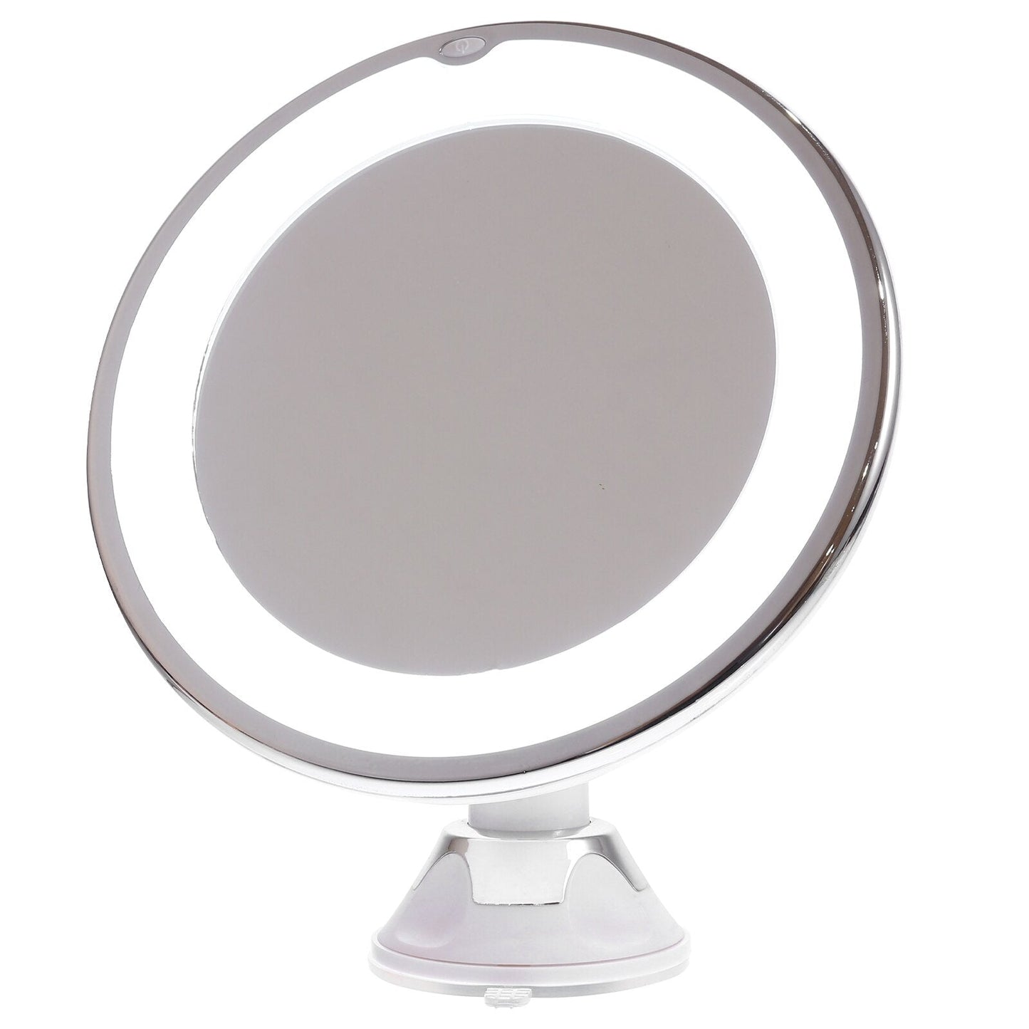 Espejo Maquillaje | Aumento 10x | Luz LED | Giratorio 360° | Ventosa Fuerte