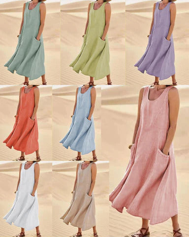 Blythe - Vestido Largo de Verano Elegante para Damas