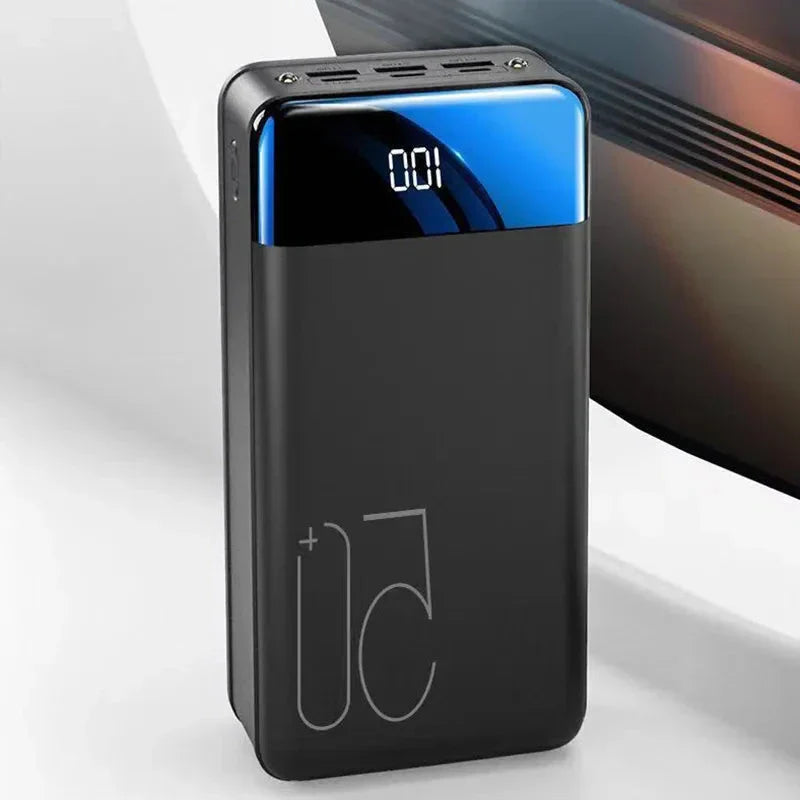 Powerbank 100.000mAh con múltiples puertos USB y diseño portátil