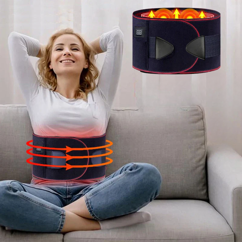 Cinturón Térmico ComfortEase - Cinturón Ergonómico para el Alivio del Dolor Lumbar