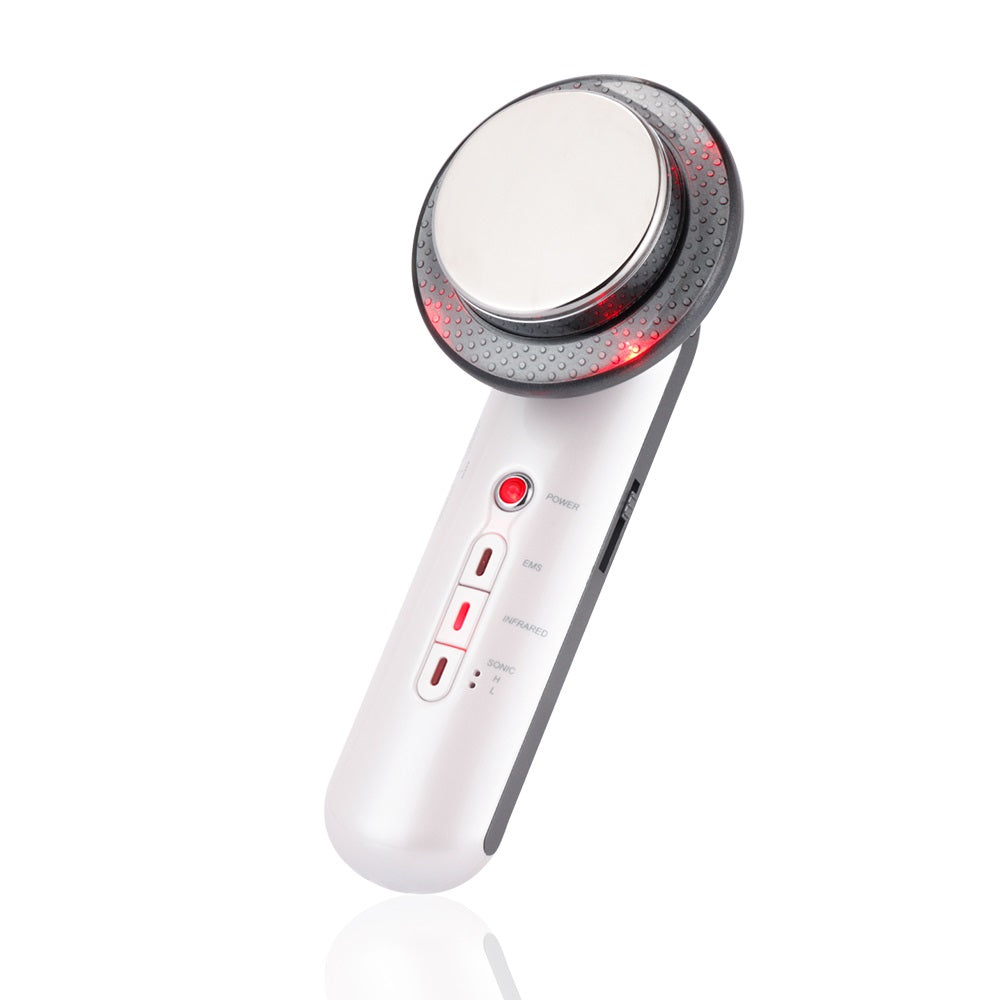 Masajeador Corporal EMS Ultrasonico 3 en 1 con Niveles Ajustables para Estimulación Muscular y Cuidado de la Piel