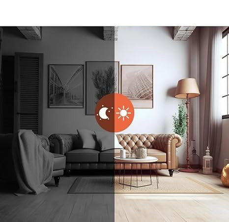 Cámara de Seguridad WiFi Inalámbrica 1080p para Interior y Exterior con Integración de Hogar Inteligente