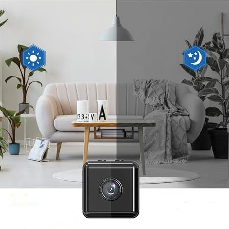 Cámara de Seguridad WiFi Inalámbrica 1080p para Interior y Exterior con Integración de Hogar Inteligente