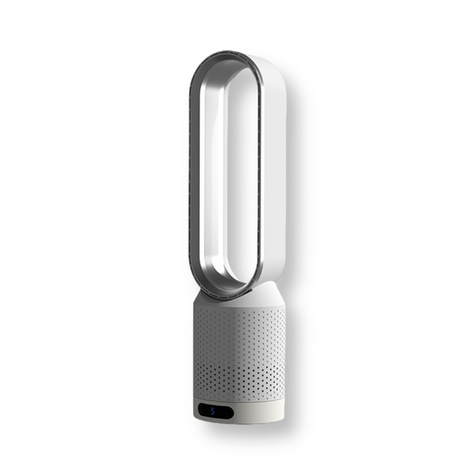 Enfriador de aire sin aspas con purificador de aire e ionizador para espacios interiores