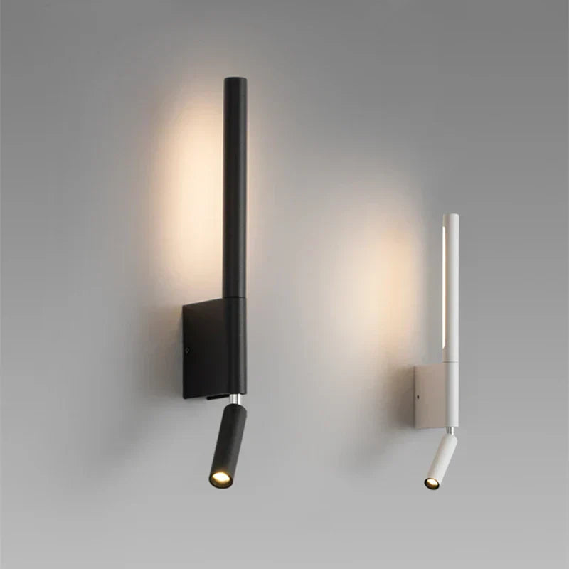Lámpara de Pared LED | Luz Blanca Cálida 3000K | Diseño Moderno para Dormitorio