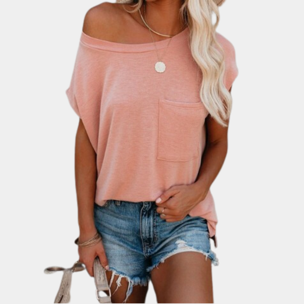 Camiseta Casual de Manga Corta para Mujer | Ideal para el Verano