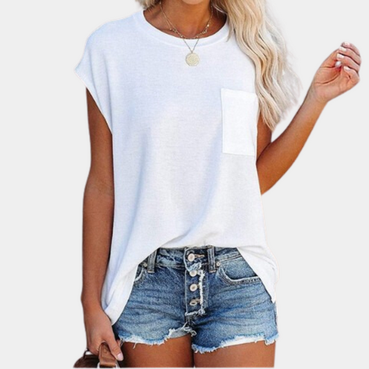 Camiseta Casual de Manga Corta para Mujer | Ideal para el Verano