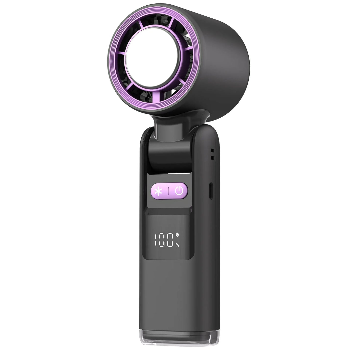 Ventilador Mini Portátil con 100 Velocidades Ajustables y Diseño Plegable