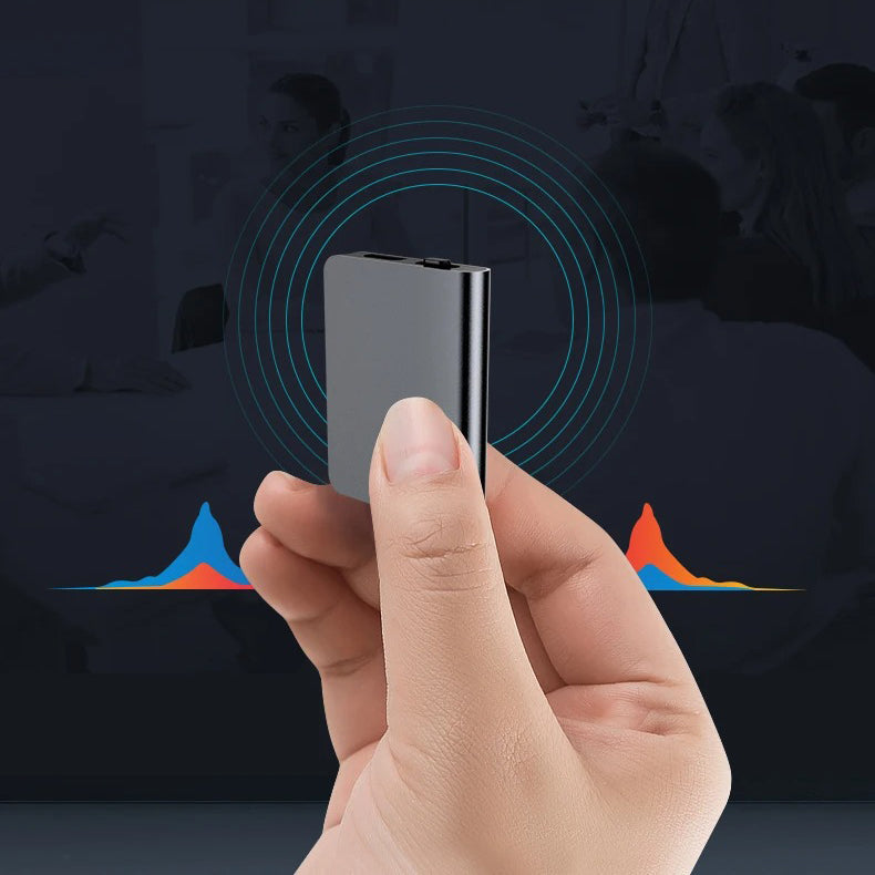 Mini Grabadora de Audio con Micrófono para Grabación de Sonido Discreta – 50 Horas de Tiempo de Grabación