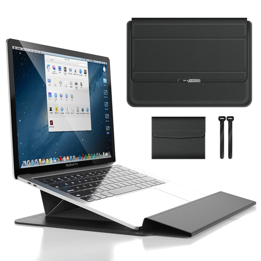 Funda para Laptop 3 en 1 con Compartimentos para Accesorios – Protección para Trabajo y Viajes