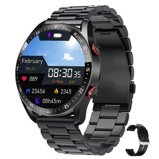 Reloj inteligente con pantalla de 1,45 pulgadas y monitoreo de salud con función NFC