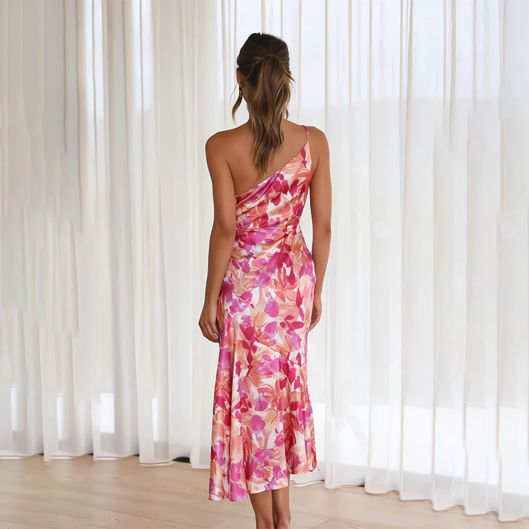 ROSWITHA - Elegante Vestido de Flores