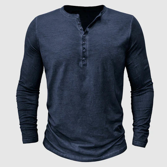 Jeremy - Camisa Clásica para Hombre de Manga Larga