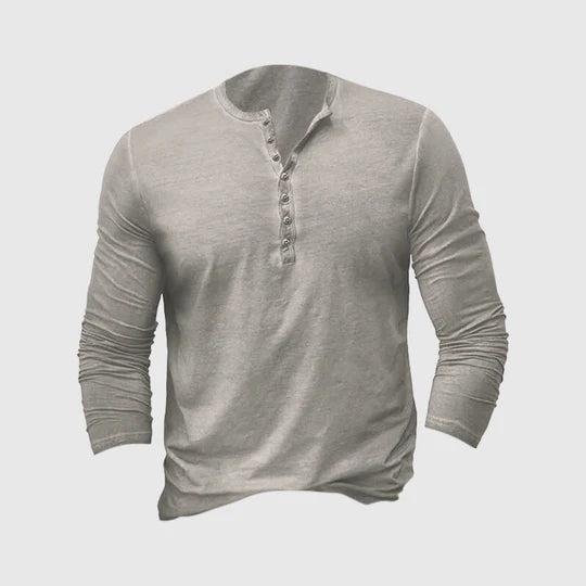 Jeremy - Camisa Clásica para Hombre de Manga Larga