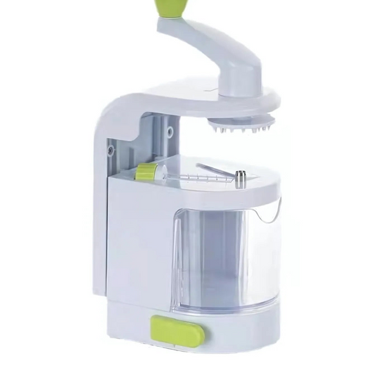 Espiralizador de Verduras Vertical 4 en 1 | Cortador Manual con Cuchillas de Acero Inoxidable | Vega™