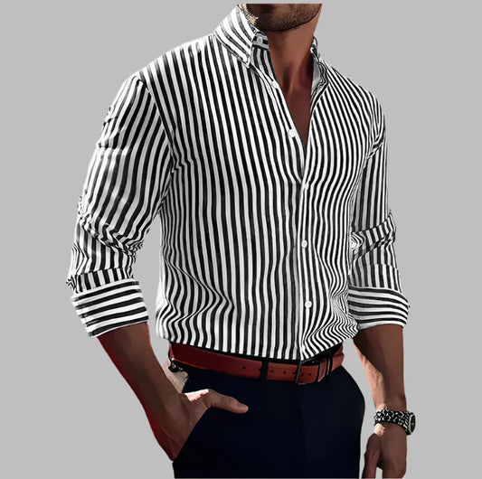 Camisa de hombre a rayas