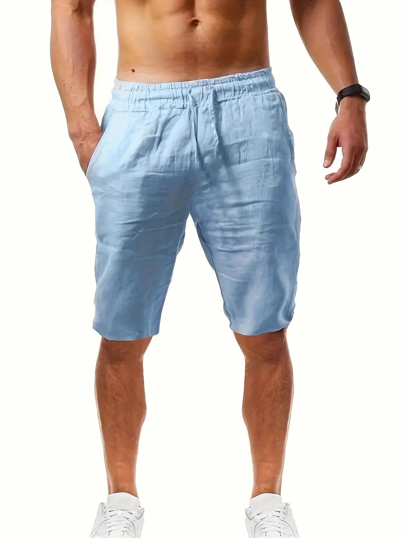 Short Ligero con Cintura Elástica para Hombre | Ideal para el Verano
