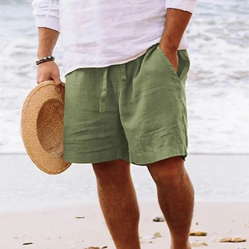 Pantalón Corto Largo con Talla Ajustable para Hombre | Ideal para el Verano