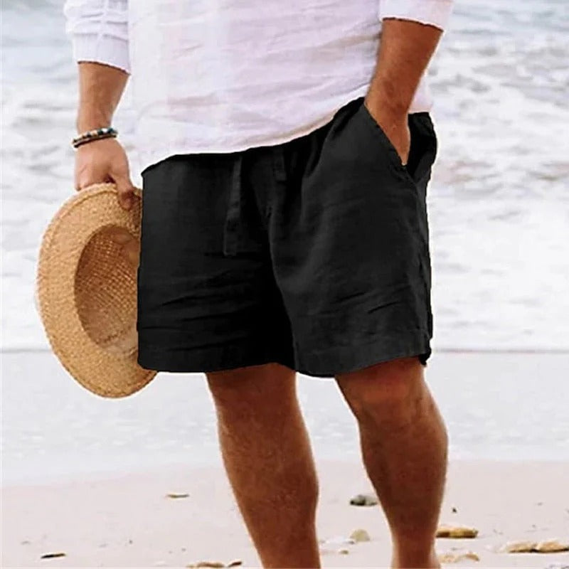 Pantalón Corto Largo con Talla Ajustable para Hombre | Ideal para el Verano
