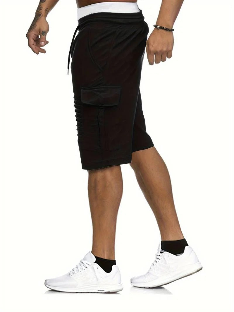 Short con Bolsillos con Solapa para Hombre | Ideal para el Verano