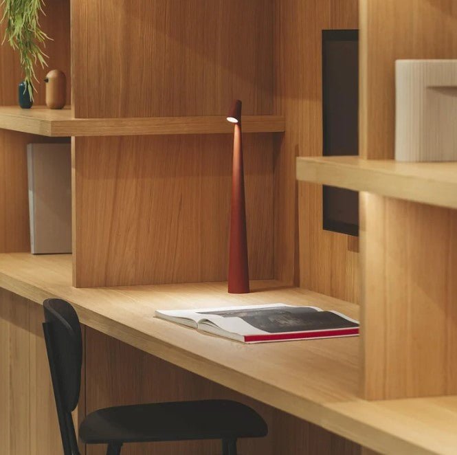 Lámpara de Escritorio LED Inalámbrica | Control Táctil | 3 Niveles de Luz