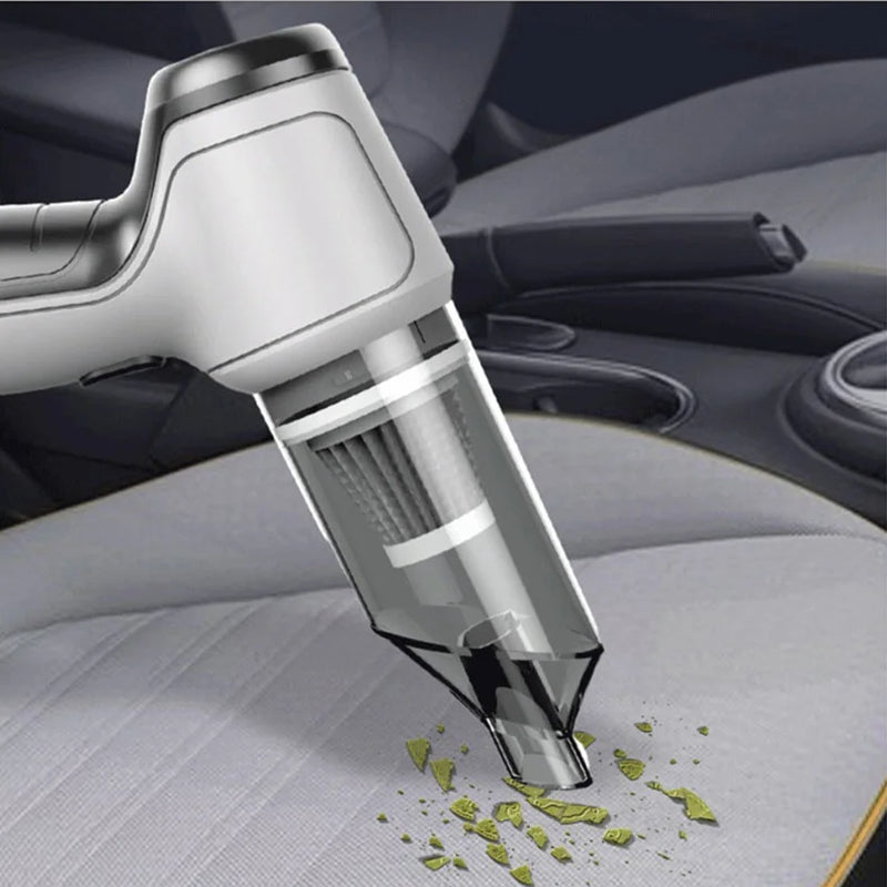 Aspirador de Mano Inalámbrico | 8000Pa Succión Potente | VacuümX PRO™ con Filtro HEPA y USB