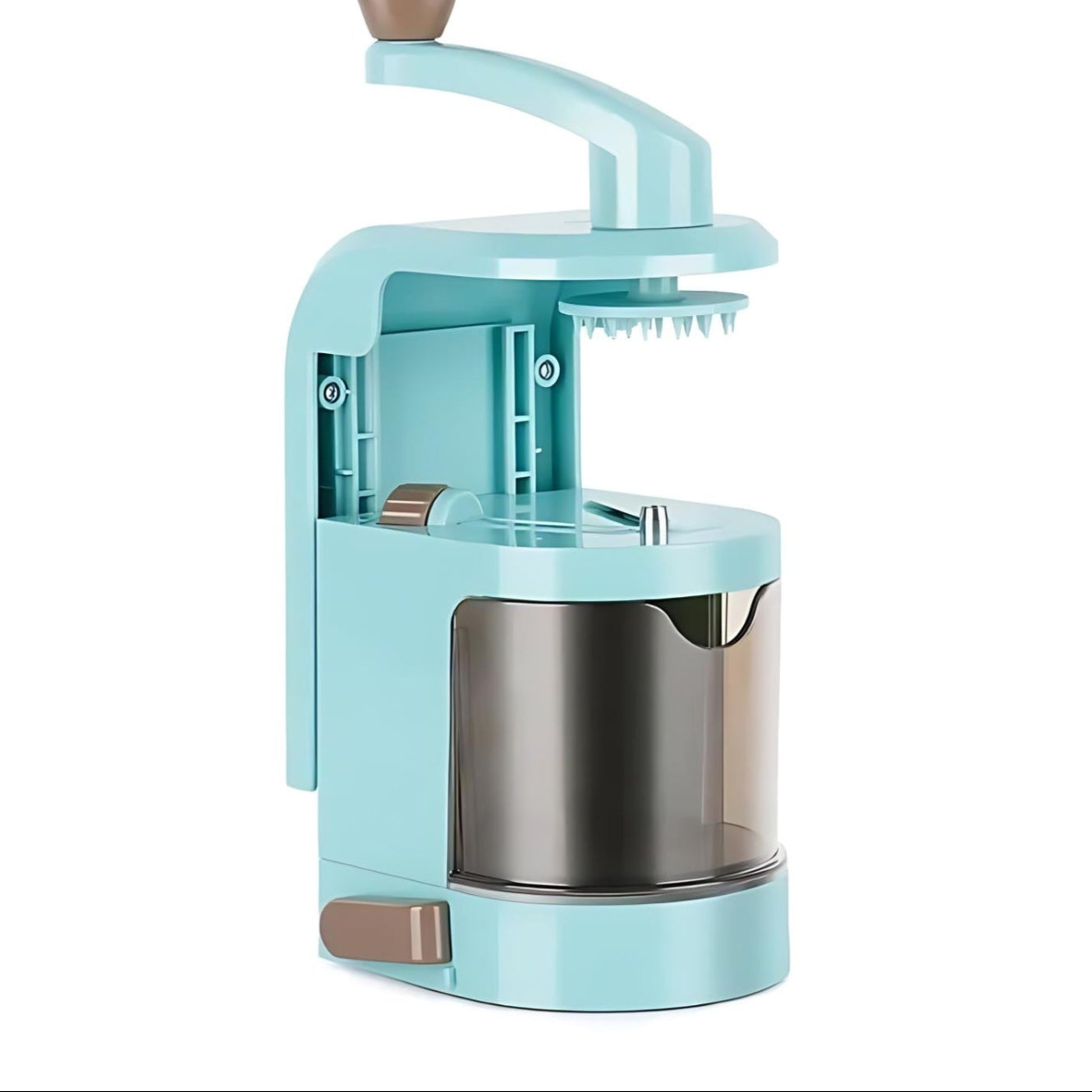 Espiralizador de Verduras Vertical 4 en 1 | Cortador Manual con Cuchillas de Acero Inoxidable | Vega™