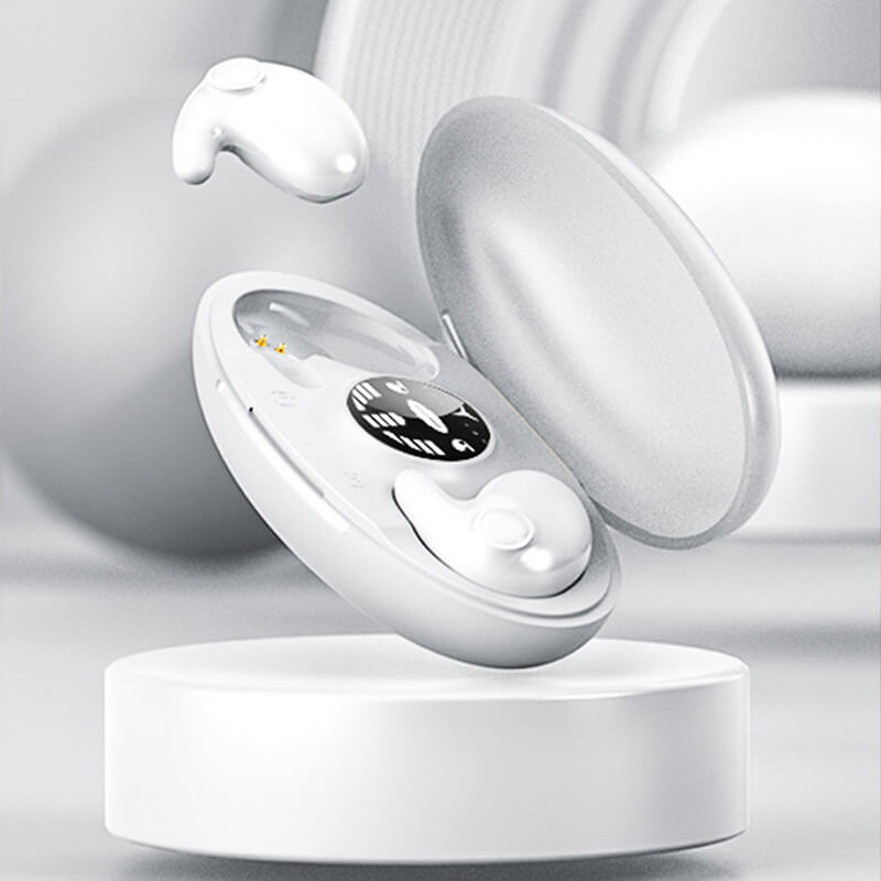 Auriculares Inalámbricos Bluetooth con Aislamiento de Sonido – Auriculares Ligeros para Dormir con Larga Duración de Batería