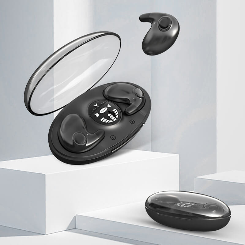 Auriculares Inalámbricos Bluetooth con Aislamiento de Sonido – Auriculares Ligeros para Dormir con Larga Duración de Batería