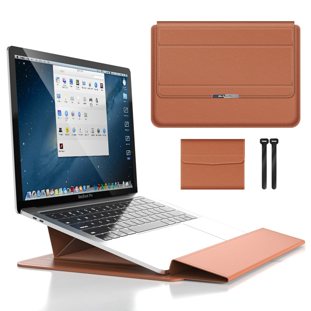 Funda para Laptop 3 en 1 con Compartimentos para Accesorios – Protección para Trabajo y Viajes