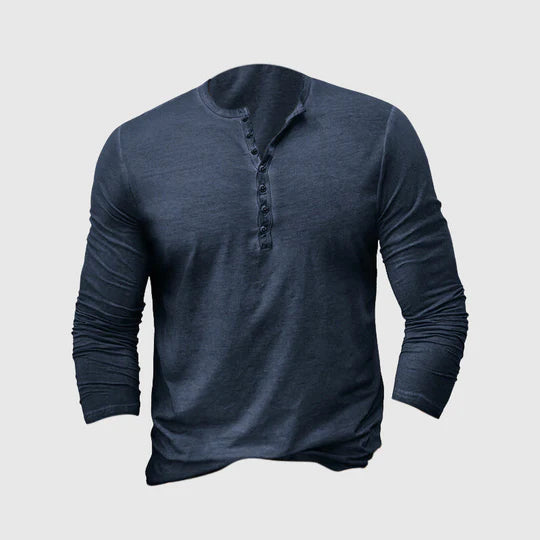 Jeremy - Camisa Clásica para Hombre de Manga Larga