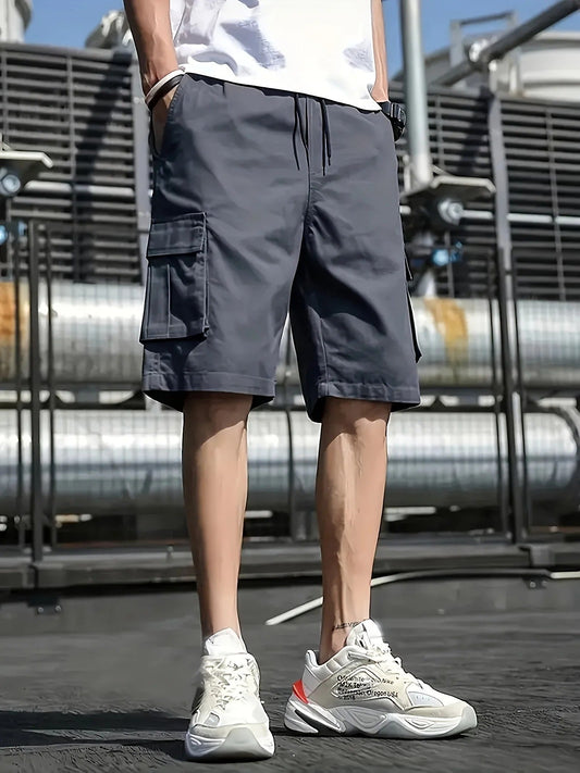 Short Cargo con Múltiples Bolsillos para Hombre | Ideal para el Verano