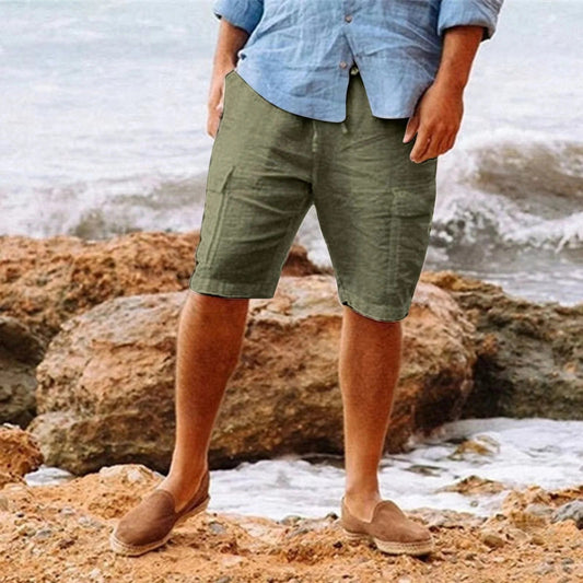 Short Blanco con Corte Amplio para Hombre | Ideal para el Verano