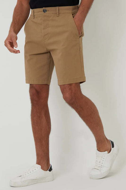 Short Chino Con Múltiples Bolsillos Para Hombres | Ideal Para La Temporada Estival